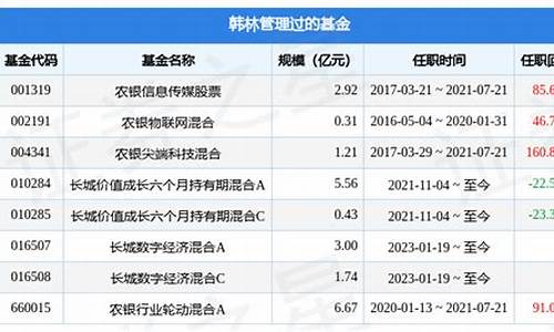 安心回报基金净值_安心回报基金价值